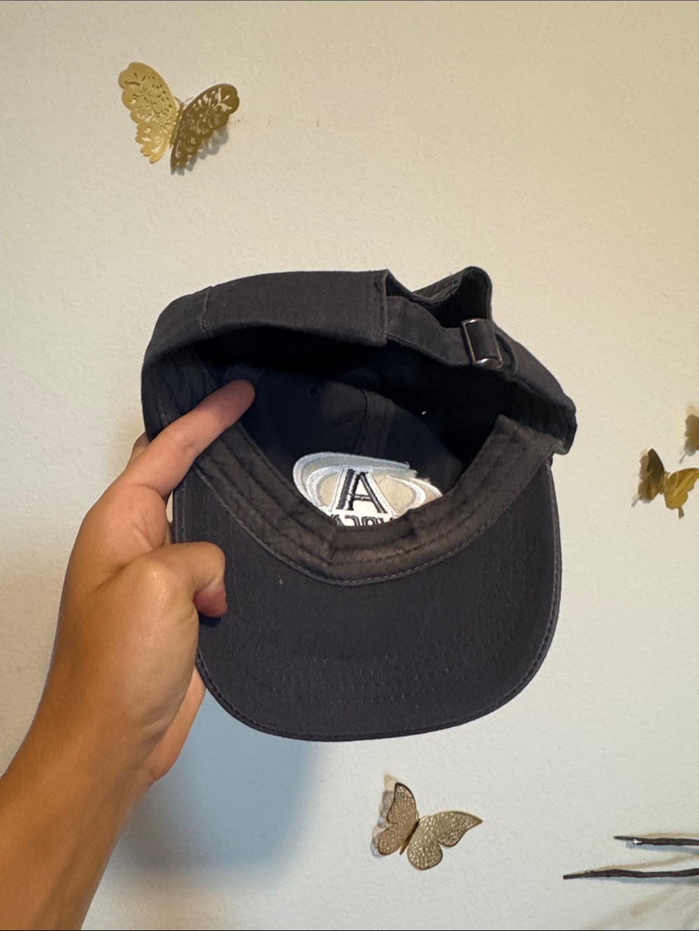 AdvoCare Black Embroidered Logo Baseball Cap - Picture 4 of 4